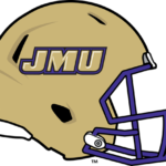 James Madison Dukes helmet