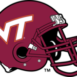 Virginia Tech helmet